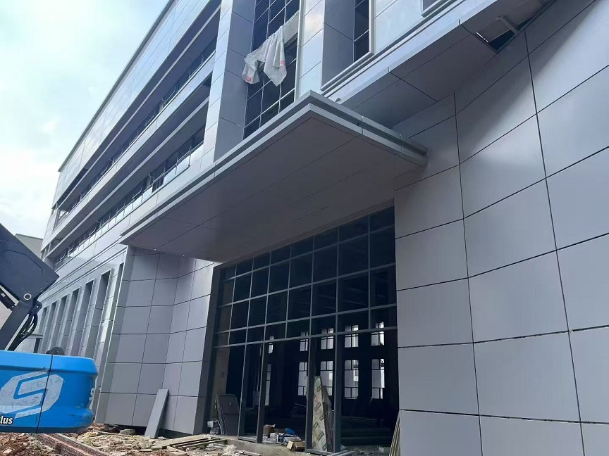 工业园门头铝单板